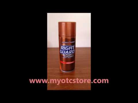 Right Guard Sport Antiperspirant Aerosol Deodorant, Original