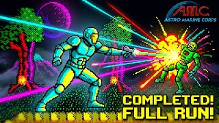 Astro Marine Corps - AMC - Full ZX Spectrum Longplay - Complete Gameplay (ZX Spectrum)