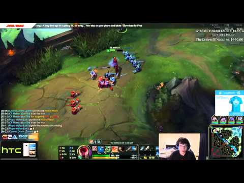 Meteos - Lee Sin vs Nidalee outplay - League of Legends