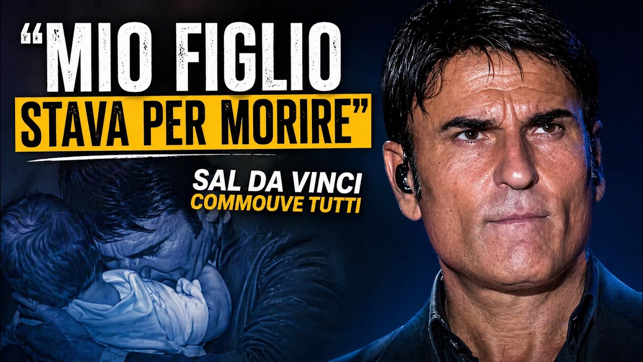 💔🎤 SAL DA VINCI RACCONTA IL DRAMMA DEL FIGLIO FRANCESCO: “ERA A UN PASSO DA UN’ALTRA VITA”