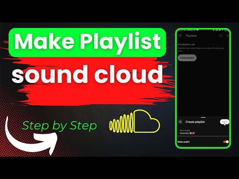 How to make playlist on sound cloud | soundcloud playlist tutorial | create playlist on SoundCloud