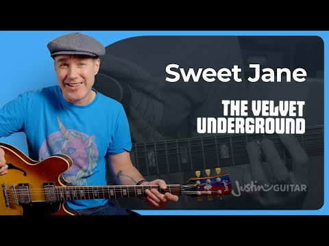 Sweet Jane by Velvet Underground | Guitar Lesson