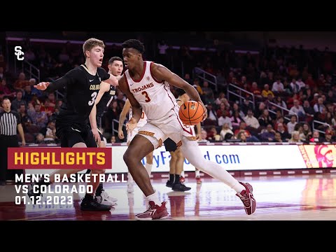 Men's Basketball - USC 68, Colorado 61: Highlights (1/12/23)