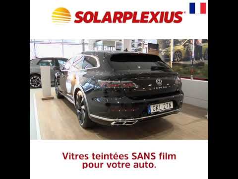 Pose vitres teintées SANS film VW Arteon Shooting Brake Solarplexius