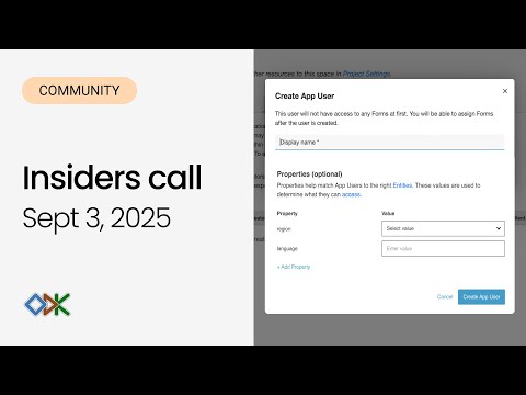 ODK Insiders Call: QuODK & Entity segmenting with App User properties 🚀