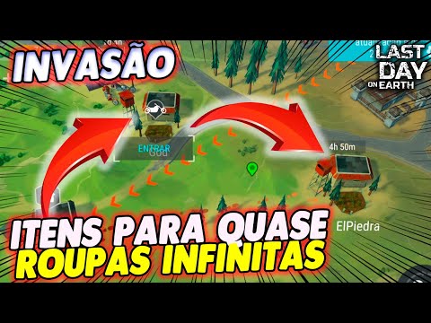 INVASION WITH ITEMS FOR NEARLY INFINITE CLOTHING - Last Day On Earth