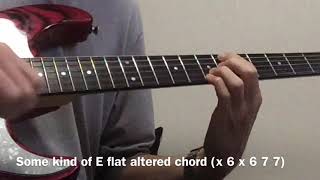 Learning how to play la di da by the Internet on guitar