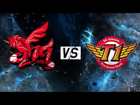 SK Telecom T1 vs AHQ Game 1 Quarterfinals | LoL S5 World Championship 2015 SKT vs AHQ G1 Worlds