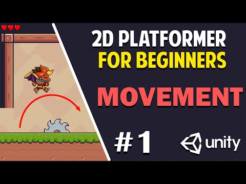 Unity 2D Platformer for Complete Beginners - #1 PLAYER MOVEMENT