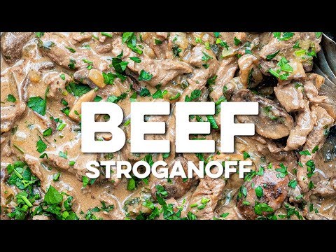 Slimming World Beef Stroganoff | Supergolden Bakes