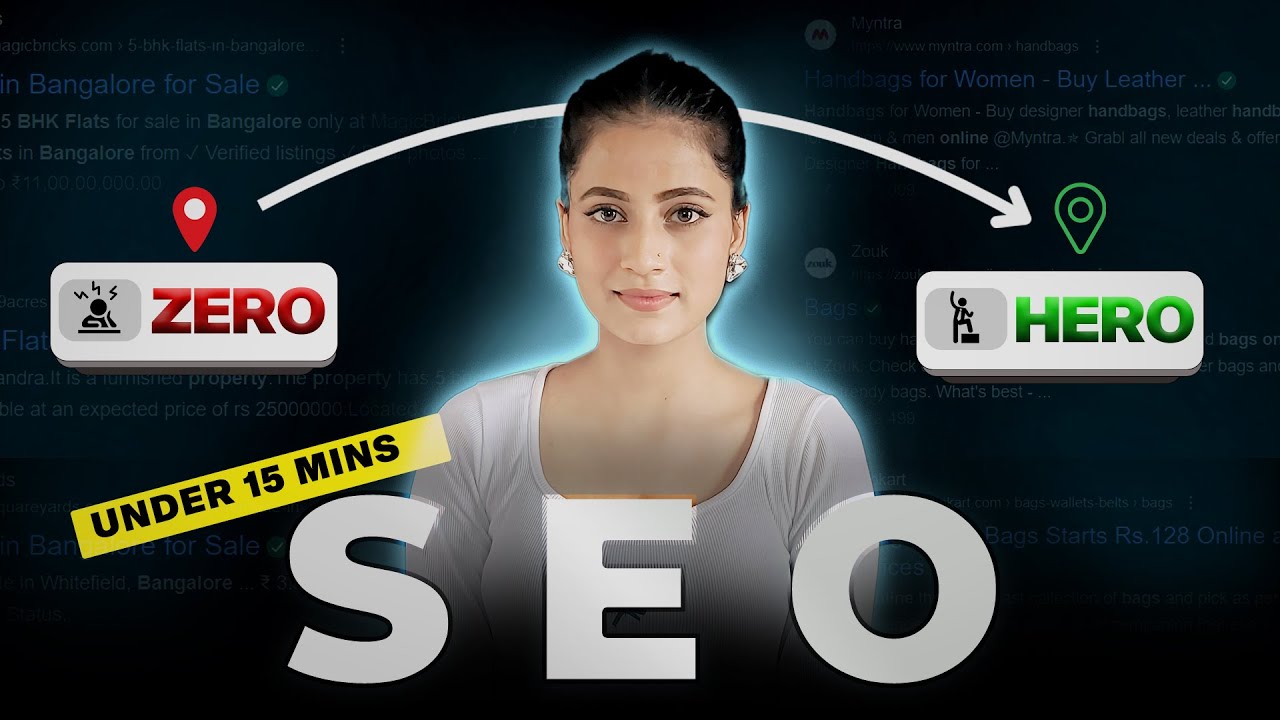 Easiest Way To Learn SEO In Just 15 Mins!