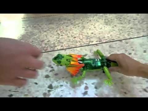 Funny Sensor Led Lizard Diy Assembling Toys Kits Escape & Approach-me 2 mode
