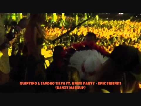 Tiesto @ Ultra Miami WMC 2012  Quintino & Sandro Silva Ft. Knife Party - Epic Friends (Danzz Mashup)
