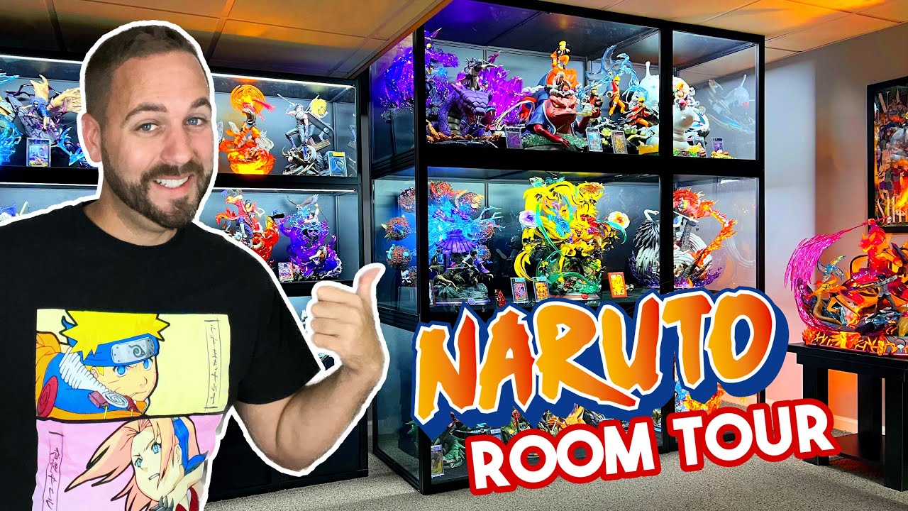 The ULTIMATE Naruto 🍥 Statue Collection | Room Tour Showcase 2022