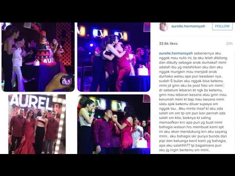 Anang Hermansyah Marahi Aurel Karena Posting Tulisan Tentang Krisdayanti dan Raul Lemos