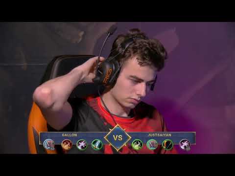 Dreamhack Montreal Hearthstone: Gallon vs Justsaiyan - HCT Tour Stop Season 3 2018 Day 3 SemiFinal