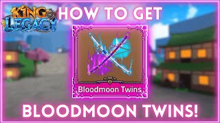 [FULL GUIDE!] How to get the new BLOODMOON TWIN SWORD! | King Legacy [Update 6.0]