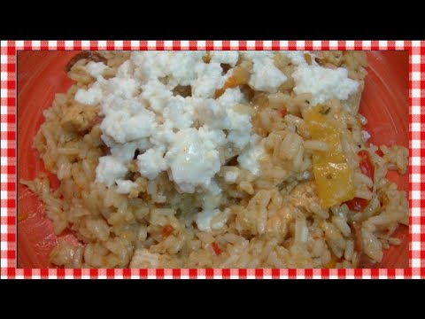 Cheesy Ancho Chicken and Rice Skillet Recipe ~ Noreen's Kitchen