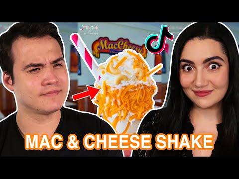 We Made The Cursed Mac & Cheese Milkshake from TikTok