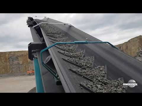 Trakpactor 550SR Impact Crusher and Chieftain 2200 Inclined Screen | Limestone