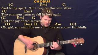 preview picture of video 'Faithfully (Journey) Strum Guitar Cover Lesson with Chords/Lyrics- Capo 4th Fret'