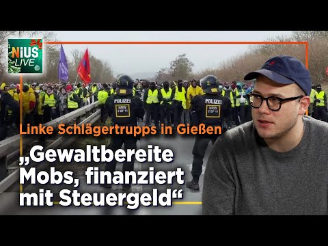 Eskalation in Gießen: Linker Mob wütet gegen die neue AfD-Jugend | NIUS Live vom 01. Dezember 2025