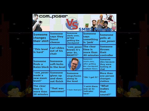 They played my level! Clips Compilation #2 - SMB2 - Overworld Remix