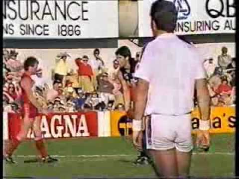 Sydney v Carlton shootout at the SCG. Round 20 1992. Featuring commentary from E.J!