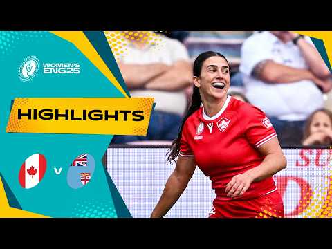 Canada v Fiji | Rugby World Cup 2025 | Highlights