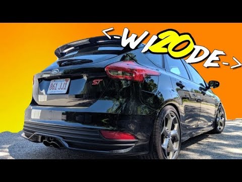 Going *WIDE* 20mm Eibach Wheel Spacers on a Focus ST / RS  - Before and After