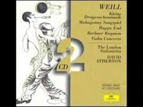 Kurt Weill - Berthold Brecht - Das Berliner Requiem (Part 1/2).wmv
