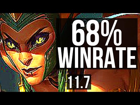 CASSIOPEIA & Alistar vs XAYAH & Rakan (ADC) | 6/1/7, 68% winrate, Dominating | KR Master | v11.7