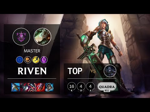 Riven Top vs Shen - EUW Master Patch 10.24