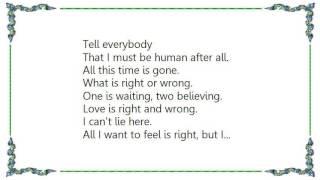 Brother Cane - Human After All Lyrics