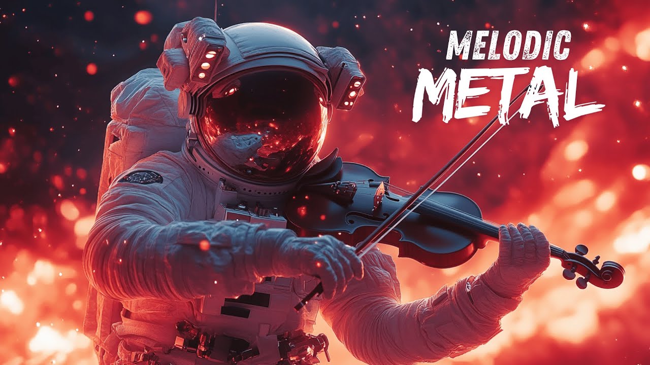 🌌 Melodic Metal for Working, Studying and Concentration | No Vocals