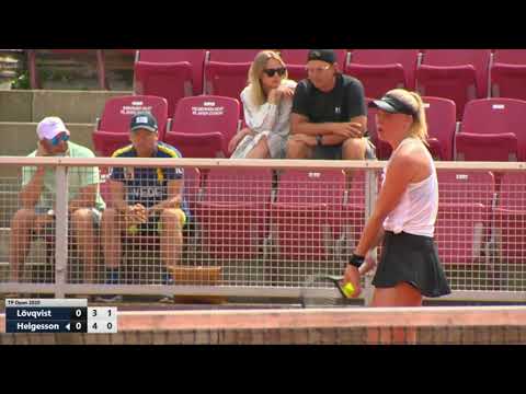 Molly Helgesson - Julia Lövqvist, Semifinal TP Open Båstad 2020 - Highlights