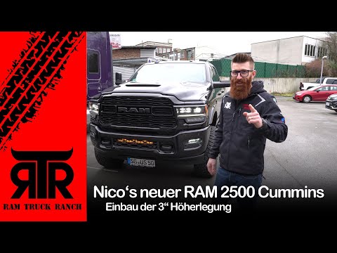 3 Zoll Höherlegung, AEV und Bilstein bei Nico's 2500 Dodge/RAM mit dem Cummins Diesel | RTR