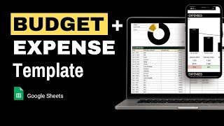 Google Sheets Personal Budget Template: Expense & Income Tracker | Budget Spreadsheet | learnwithpre