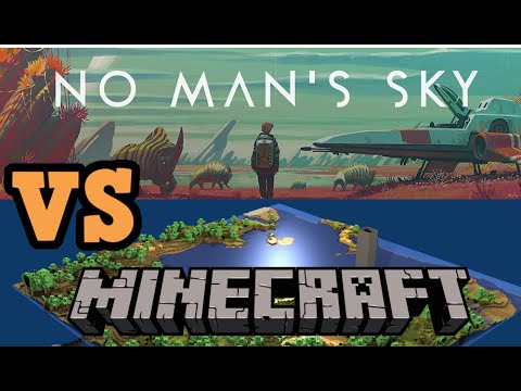 ibxtoycat - No Mans Sky vs Minecraft - World Sizes Compared