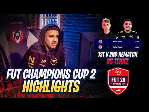 1ST VS 2ND IN THE WORLD REMATCH WITH TEKKZ + WE BEAT THE CHAMP! FCC2 HIGHLIGHTS