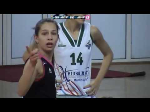 Šumadija - Novosadska ŽKA 75:70 1ZLS 09 2016-2017