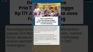 Download lagu NEKAT DEMI JUDI ONLINE! Pria di Jakbar Tipu Warga hingga Rp 171 Juta dari Usaha Jasa Furnitur Bodong mp3 Download lagu NEKAT DEMI JUDI ONLINE! Pria di Jakbar Tipu Warga hingga Rp 171 Juta dari Usaha Jasa Furnitur Bodong mp3