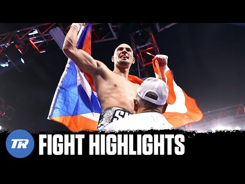 Julian Rodriguez Quits on the Stool, Jose Pedraza Dominates for TKO Victory | FIGHT HIGHLIGHTS