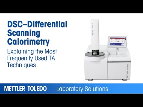 Differential Scanning Calorimeter (DSC) from METTLER TOLEDO