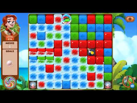 Lost Island: Blast Adventure - Level 574 (No Boosters) HD