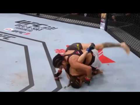 Cynthia Calvillo vs Poliana Botelho : Fight move