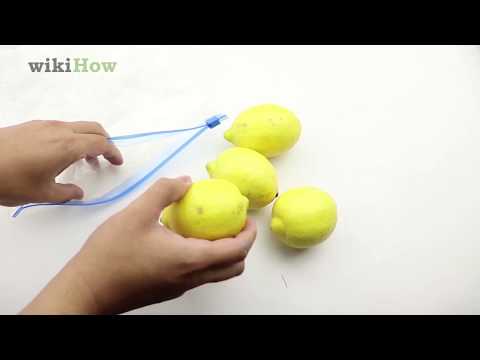 How to Freeze Lemons