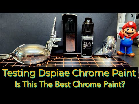 Testing Dspiae Chrome Paint - Is This The Best Chrome Paint For Models?