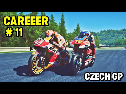 MotoGP 20 CAREER | #CzechGP 11/20 | TV REPLAY | BRNO | SEASON 10