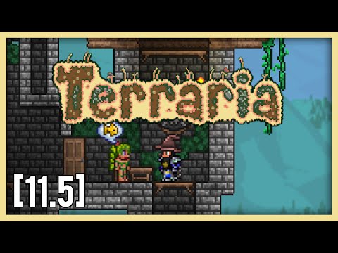 Terraria 1.3 Expert Mage Class Let's Play Part 11.5 - Pirate Invasion | 1.3.2 Mage Playthrough